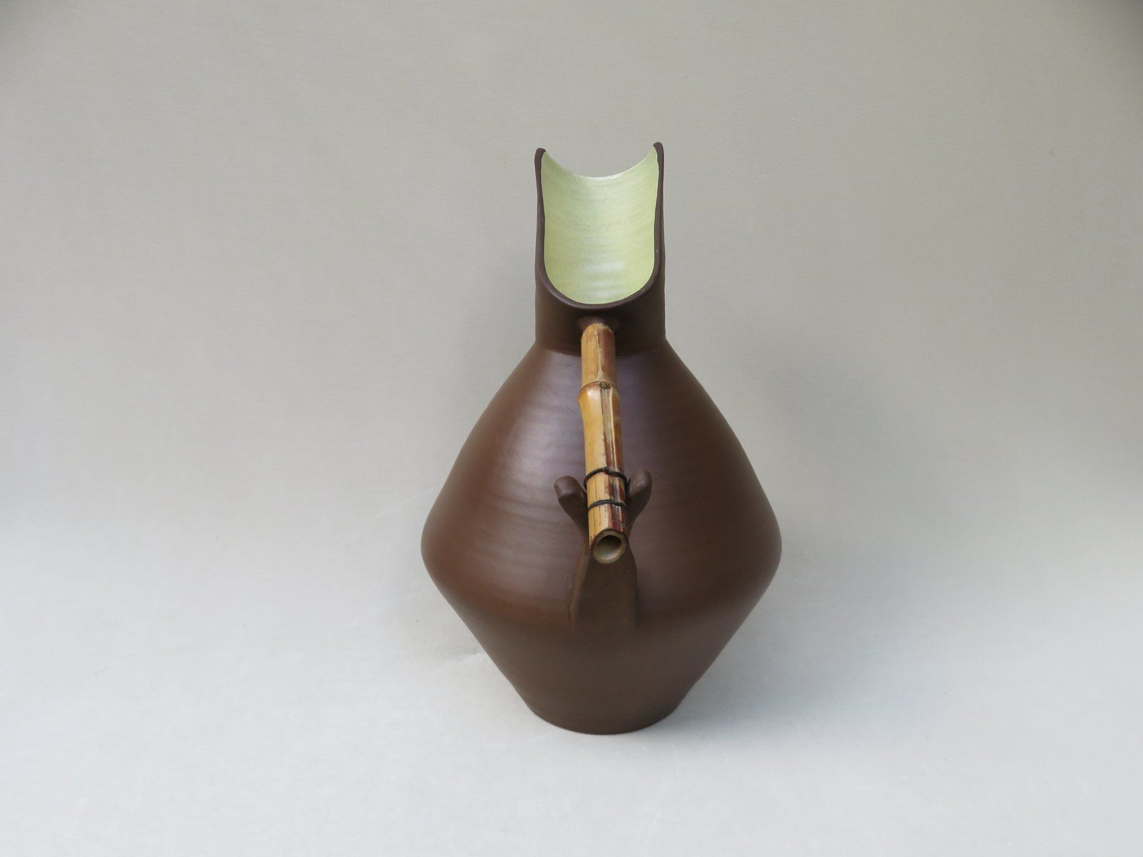 Terracotta Vase, 1950s, Ceramic photo vinterior