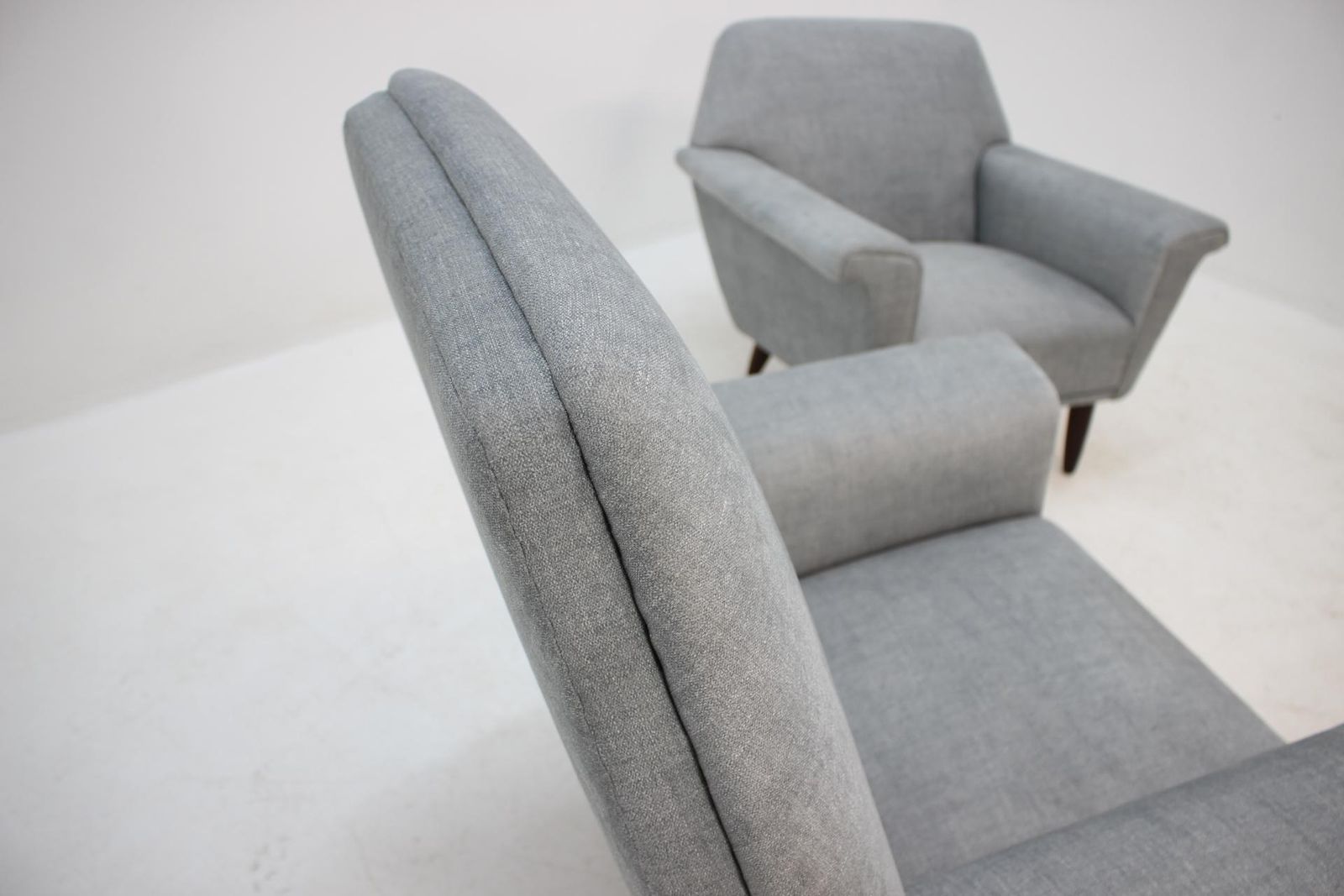photo for sale 1960 Set Of Two Georg Thams Lounge Chairs