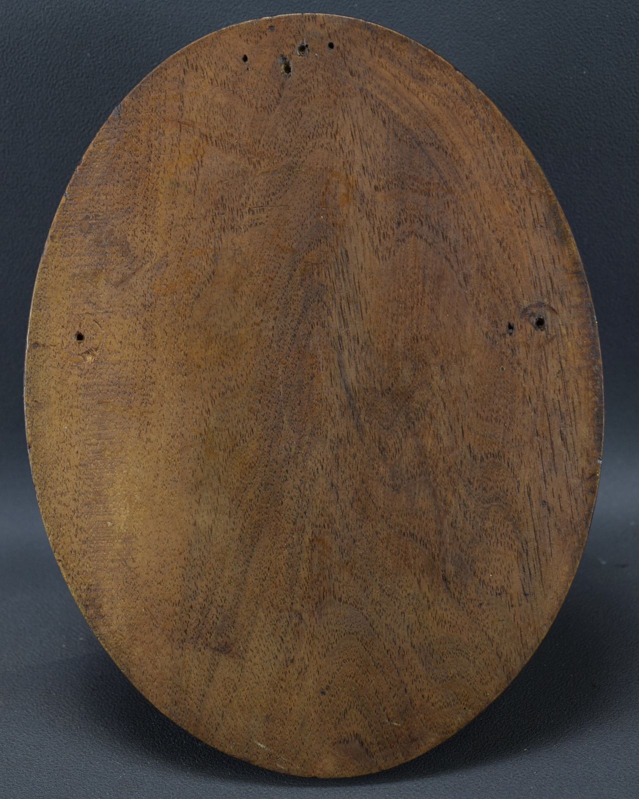 photo for sale The Laughing Neapolitan Carved Wood Wall Panel Medallion After Jb Carpeaux