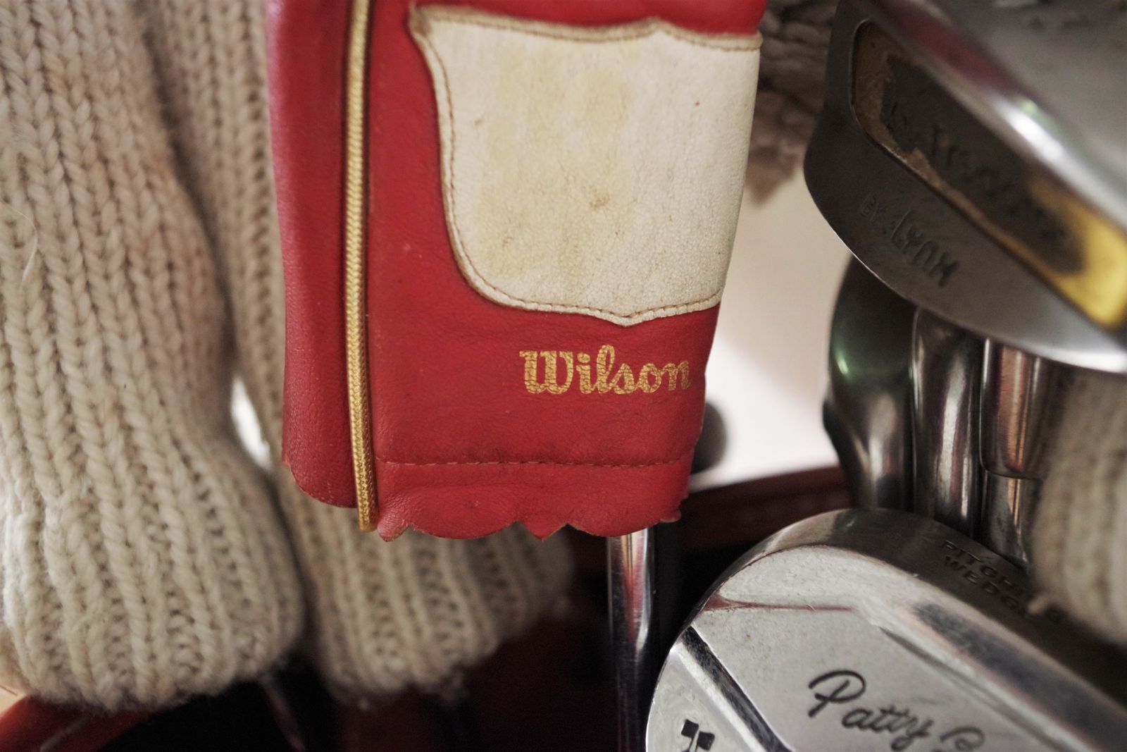 photo vintage 80s Browning Golf Club Bag