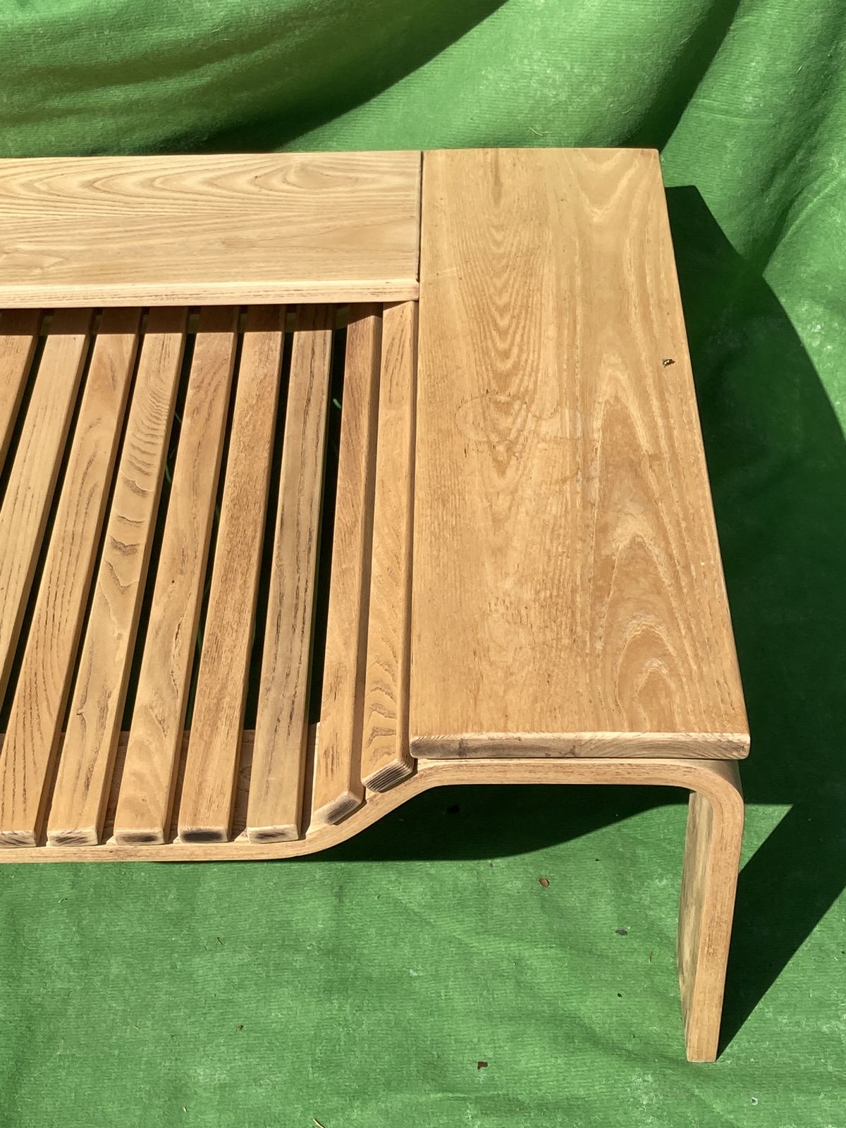 photo for sale Midcentury Dutch Side Or Coffeetable Bench Attributed To Jindrich Halabala For Pastoe