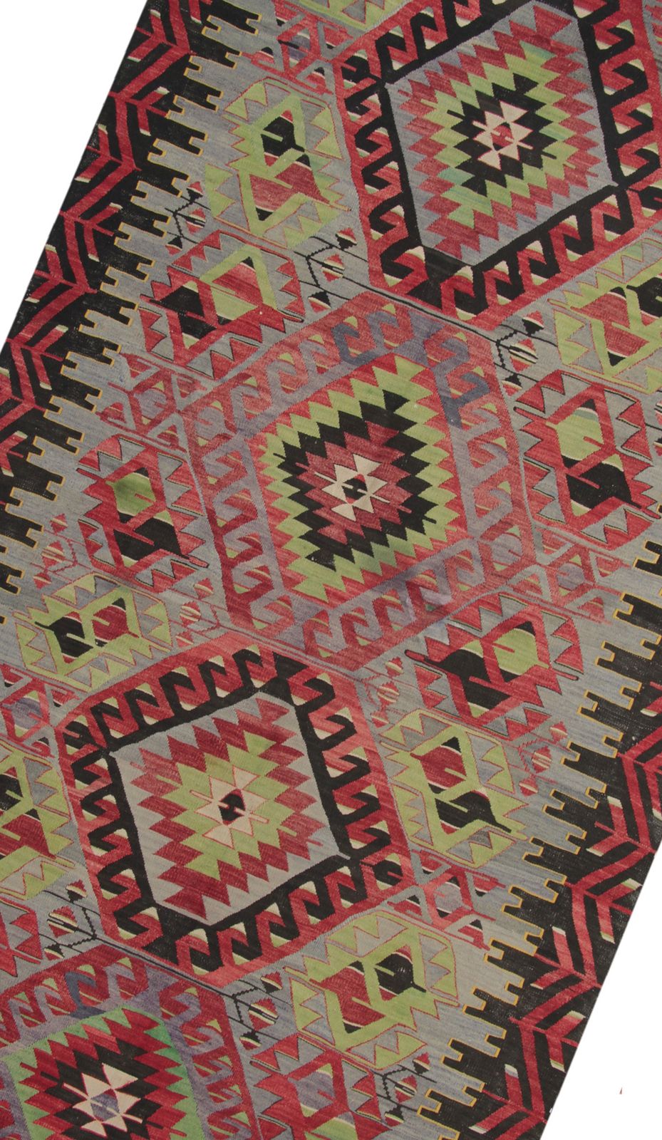Antique Rugs Uk, Turkish Kilim Rugs For Sale, Geometric Anatolian Runners 154 X 288 Cm photo furniture