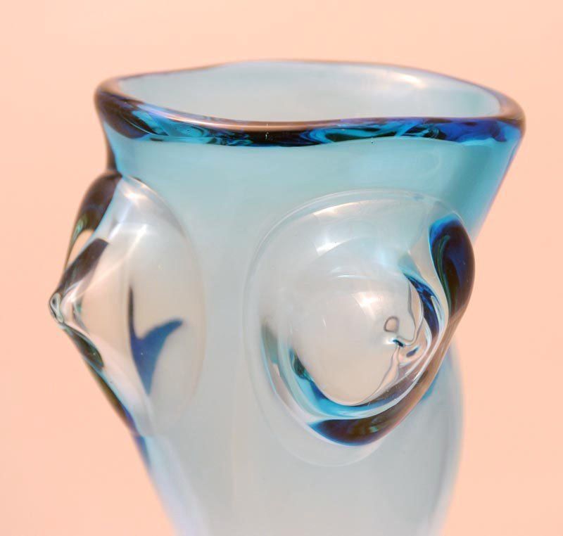 Murano Vase In The Shape Of A Woman By Stefano Toso, 1970s photo for sale