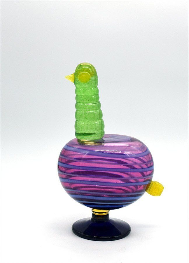 2639.0 Hen Sculpture By Luciano Gaspari For Salviati, 1970s photo