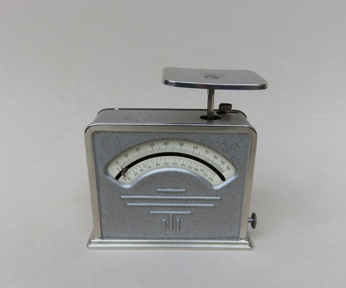 Vintage Art Deco Letter Scale From Jakob Maul