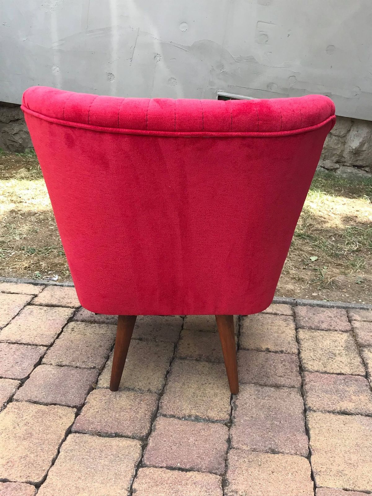 Red Cocktail Chair, 1950, 1950s photo 508.0
