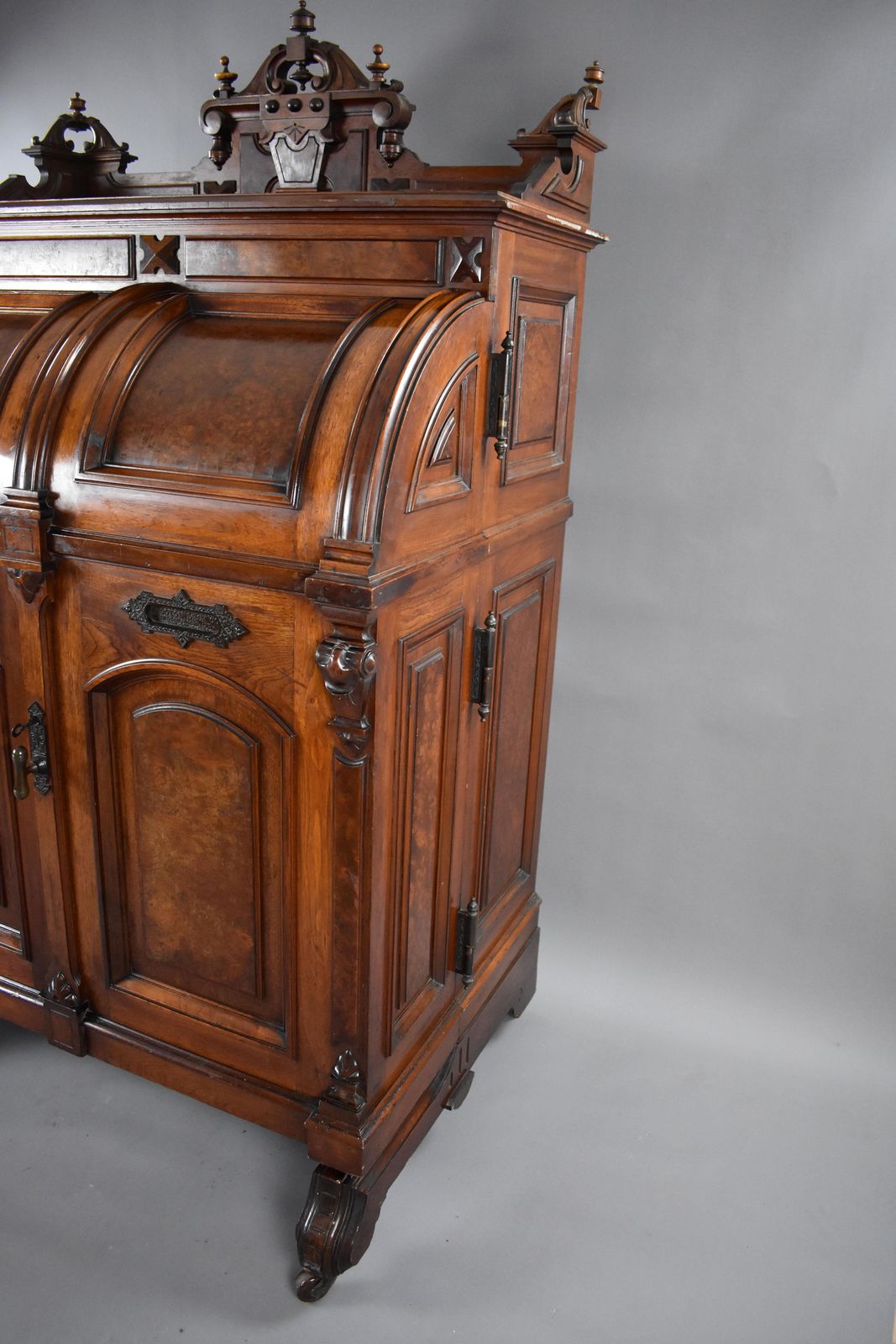 photo buy 19th Century American Walnut "Wells Fargo" Desk By Wooton Desk. Co