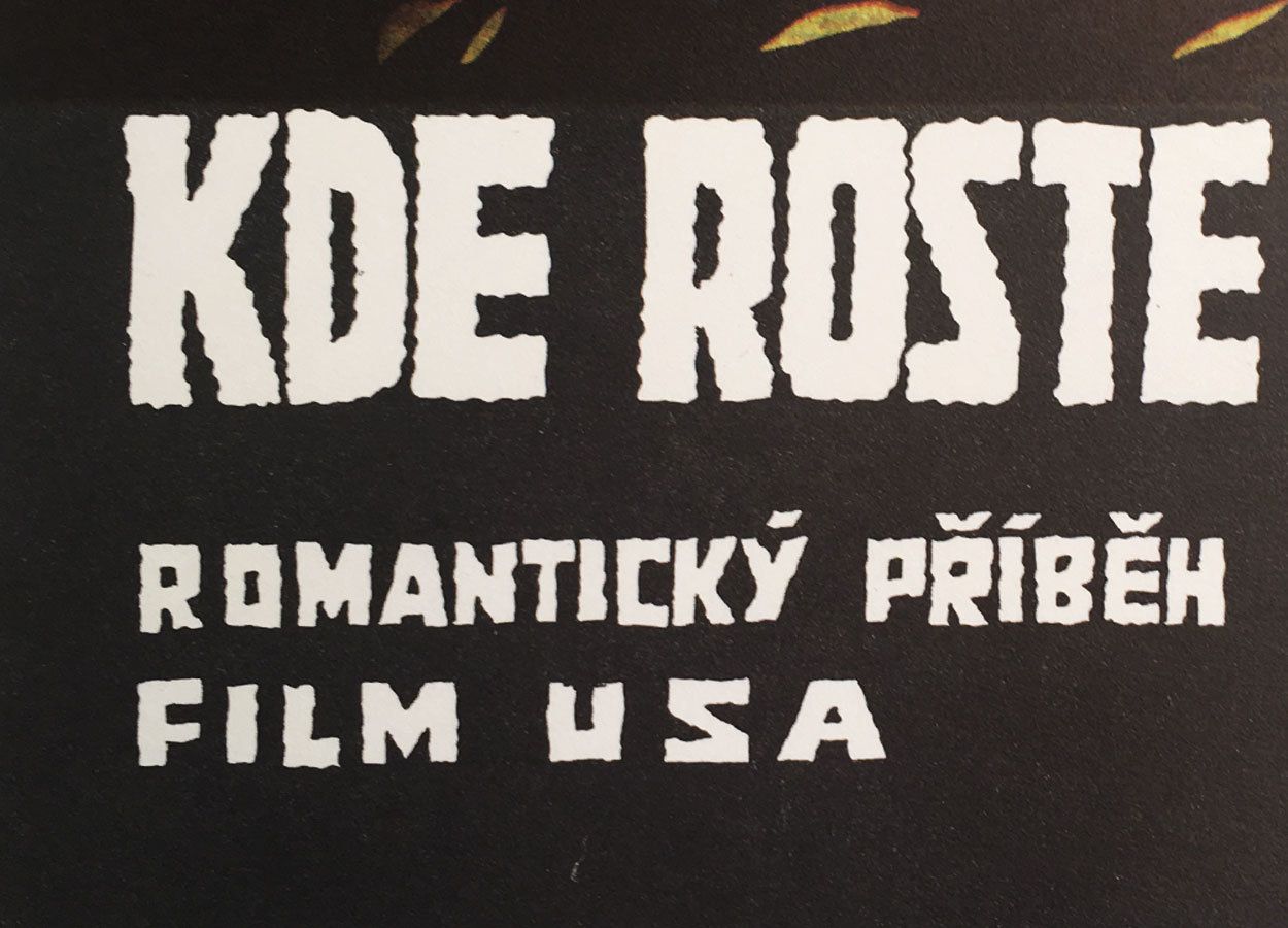 Movie Poster, Where The Red Fern Grows, Karel Saudek, 1980 photo furniture
