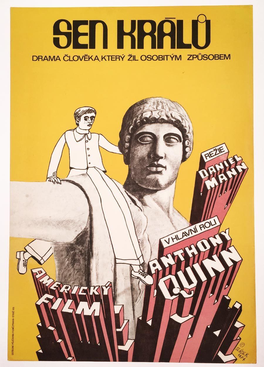 Movie Poster, A Dream Of Kings, Antonín Sládek, 1974