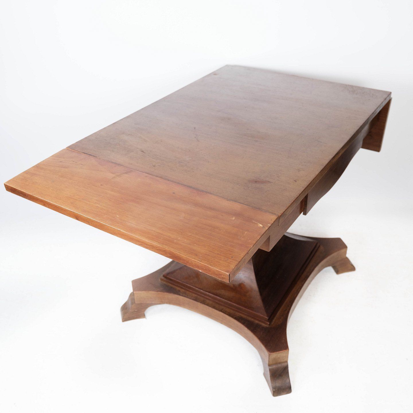 Dining Table Of Mahogany  From The 1920s. photo for sale