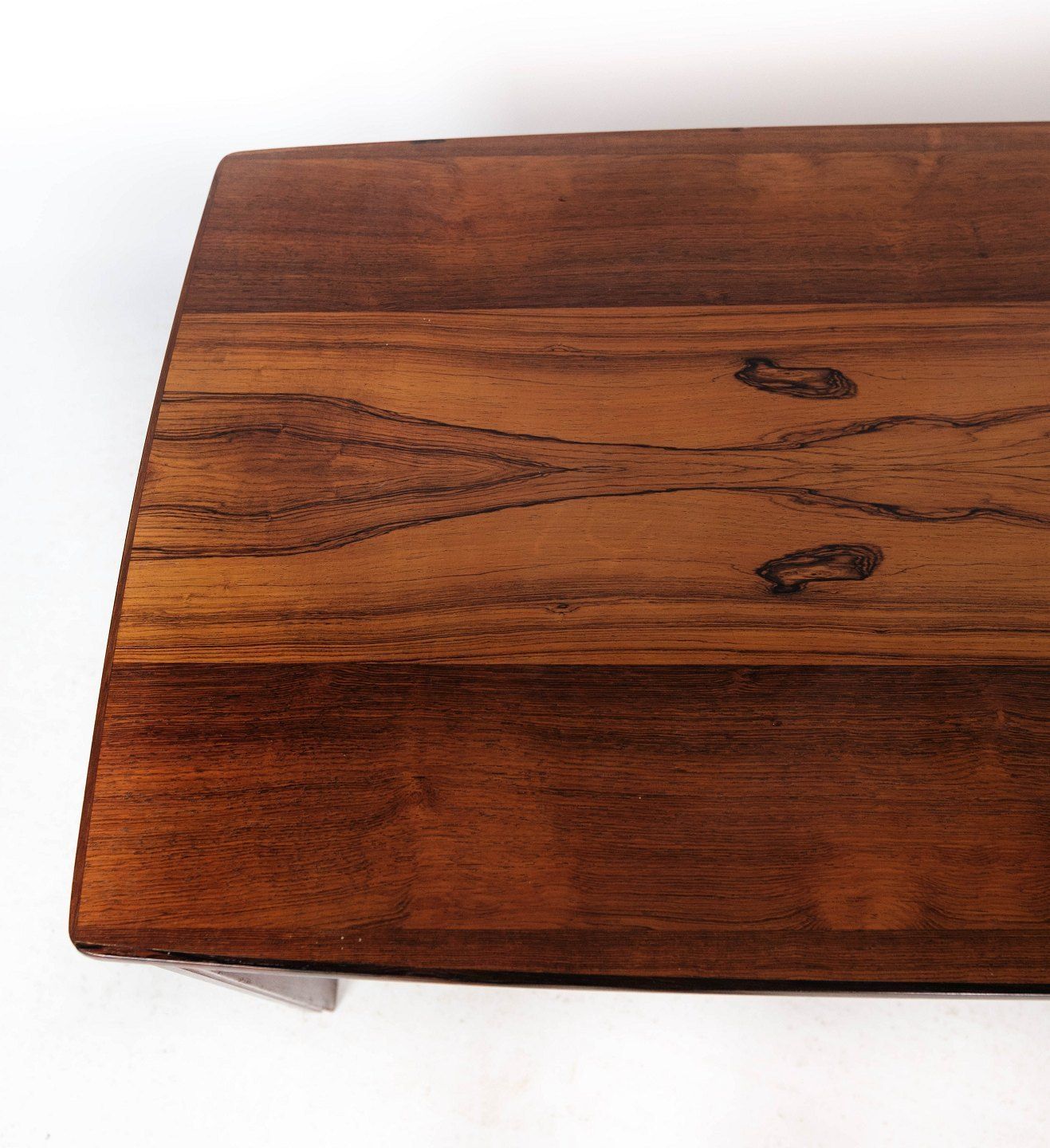 Coffee Table In Rosewood Of Danish Design From The 1960s. photo vintage