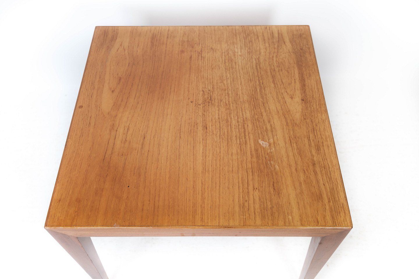 Side Table In Teak Of Danish Design Manufactured By Haslev Møbelfabrik In The 1960s. photo for sale