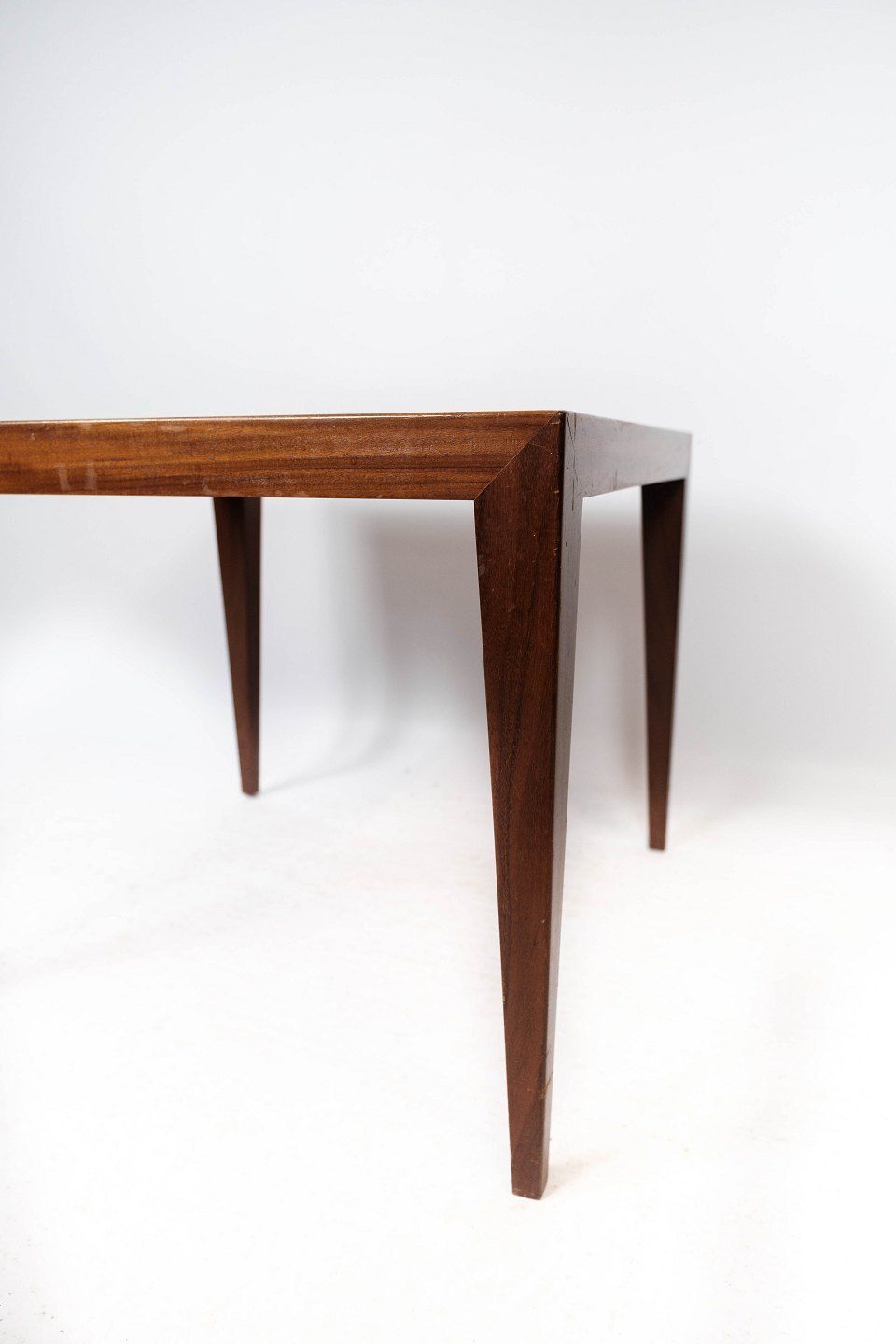 Side Table In Teak Of Danish Design Manufactured By Haslev Møbelfabrik In The 1960s. photo Furniture