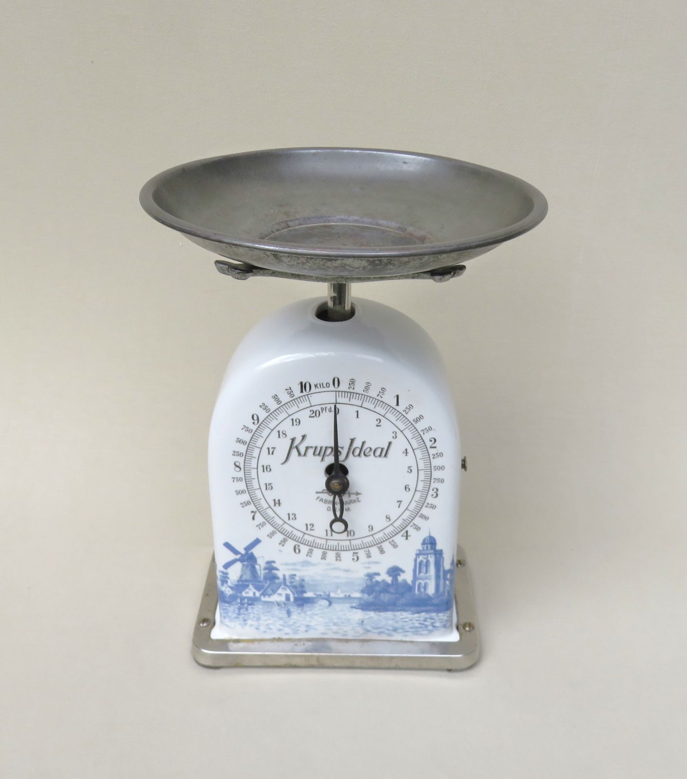 Antique Ceramic Kitchen Scales From Krups