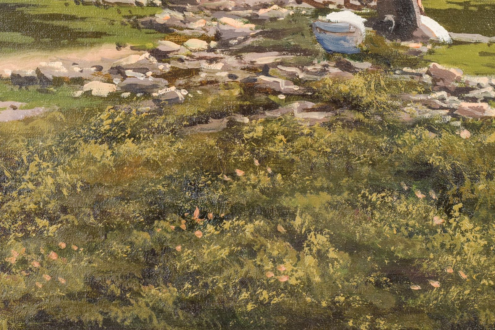 Joan Colomer Valls – Landschap Met Arbeiders photo vinterior