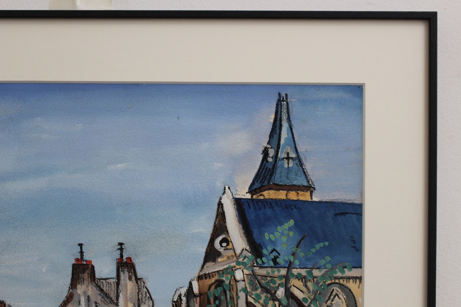 View Of Saint Médard Church Paris' By Lucien Génin (Circa 1930s) photo buy