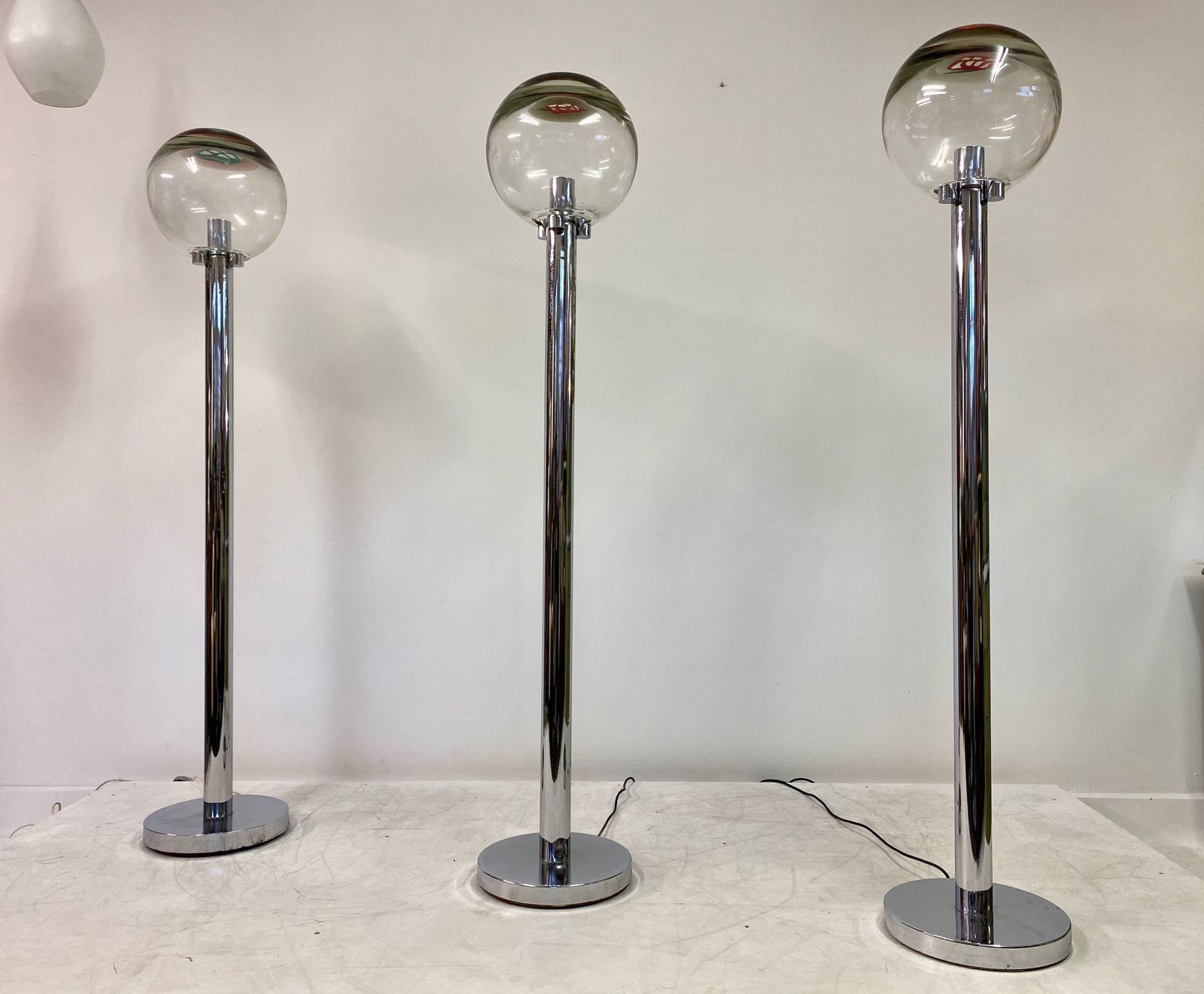 Lighting 1960s Pair Of Floor Lamps By Ludovico Diaz De Santillana photo