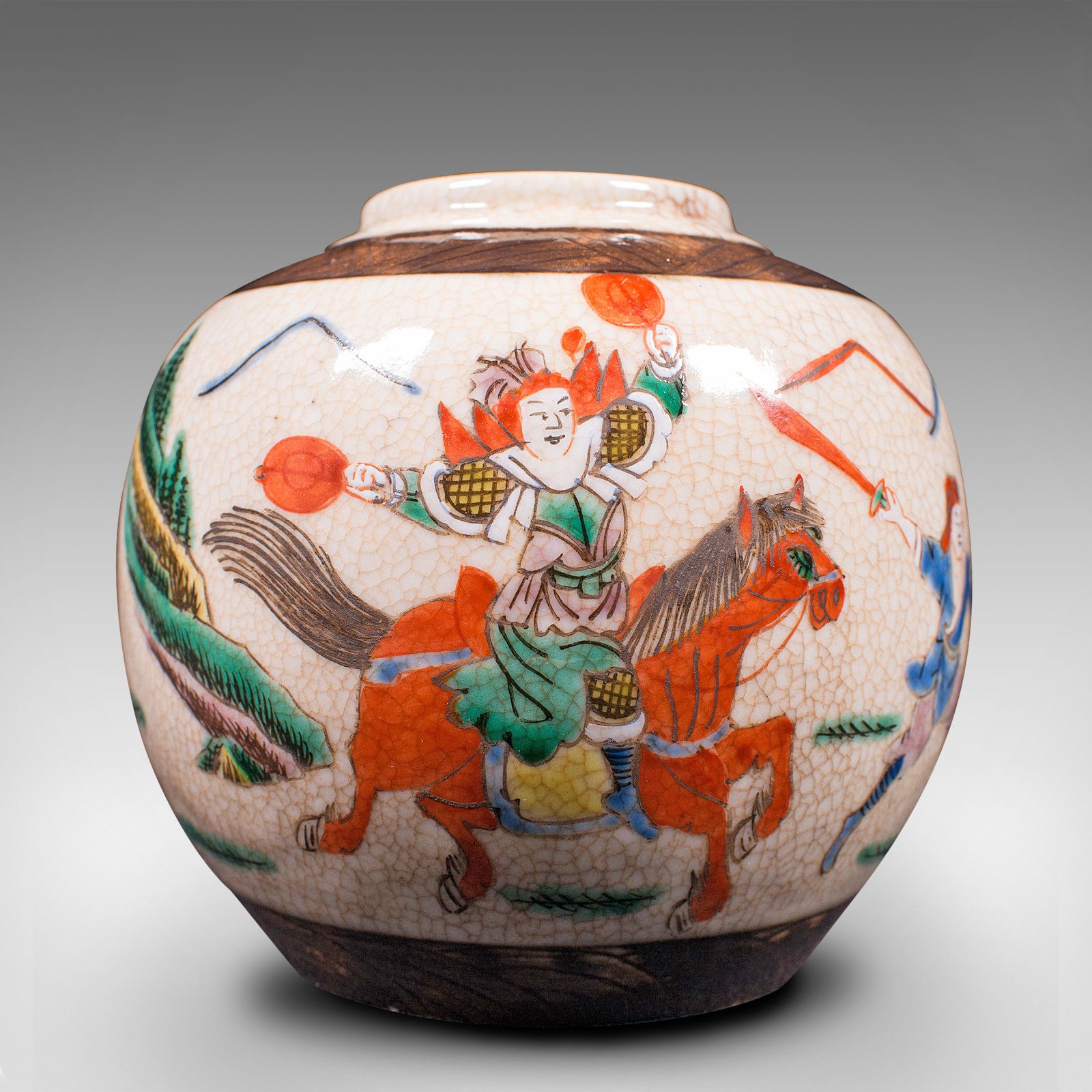 Small Antique Flower Vase, Japanese, Ceramic, Posy Urn, Edo Period, Circa 1850 photo buy