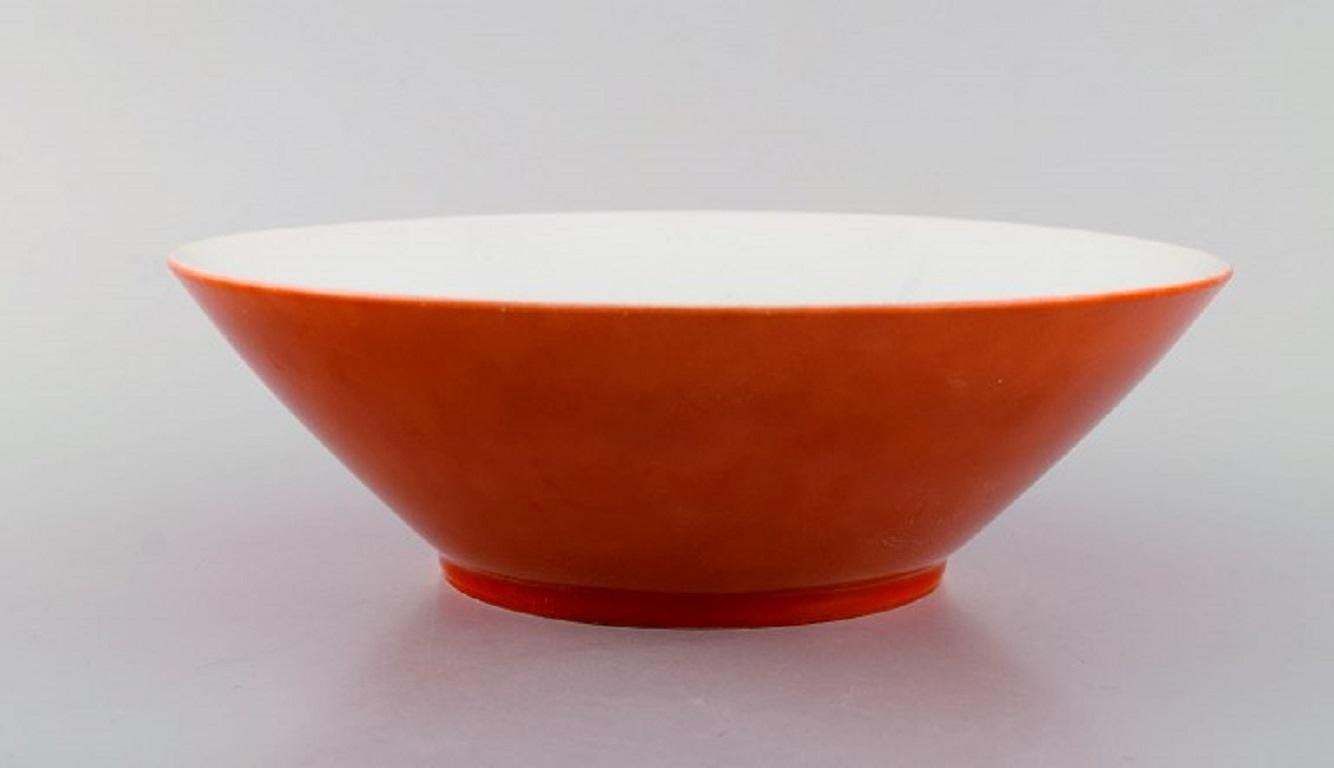 Kenji Fujita For Tackett Associates, Three Bowls In Porcelain, Dated 1953 56 photo for sale