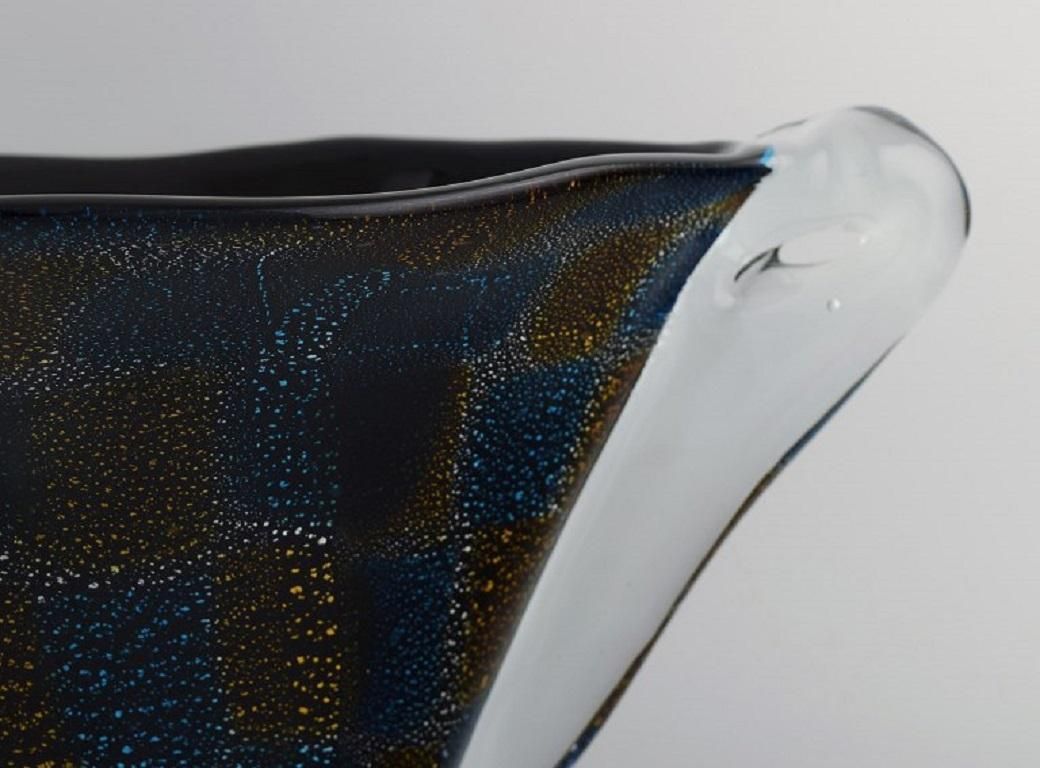 Barovier And Toso, Venice, Giant Vase In Mouth Blown Art Glass, 1960s photo vinterior
