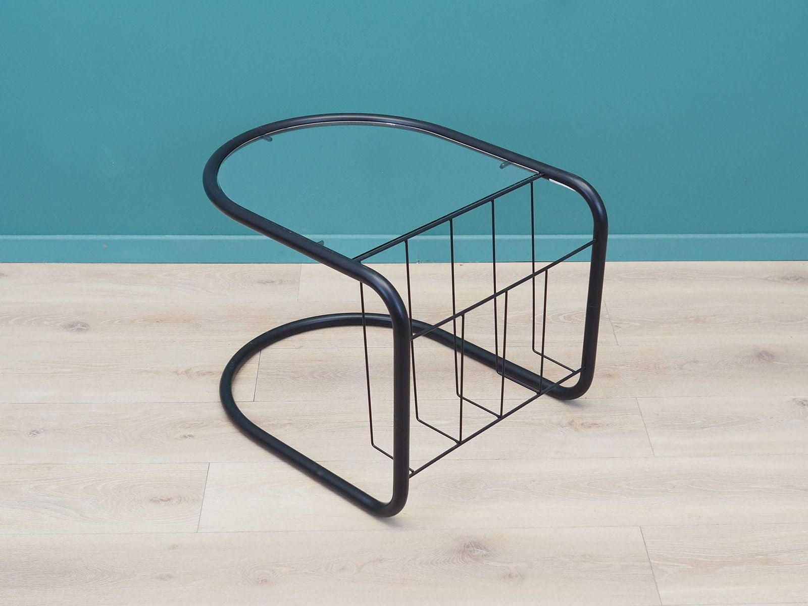 Glass Table, Danish Design, 1970s photo furniture