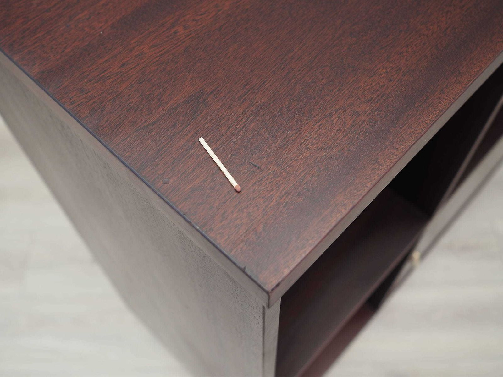 Mahogany Chest Of Drawers, Swedish Design, 1960s, Manufactured By Ulferts photo vintage