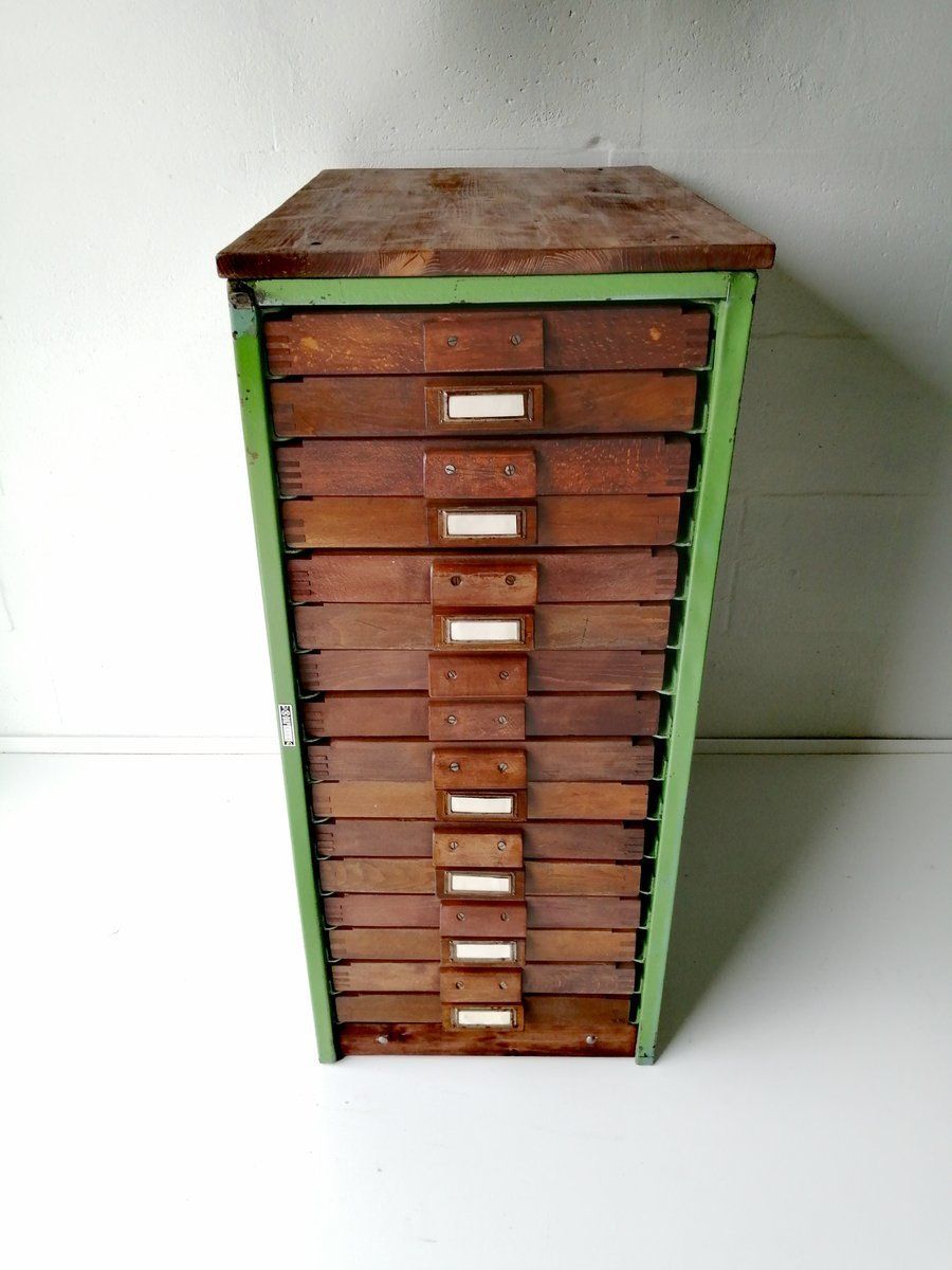 Industriële Kast Met Lades, Jaren 1960 photo furniture