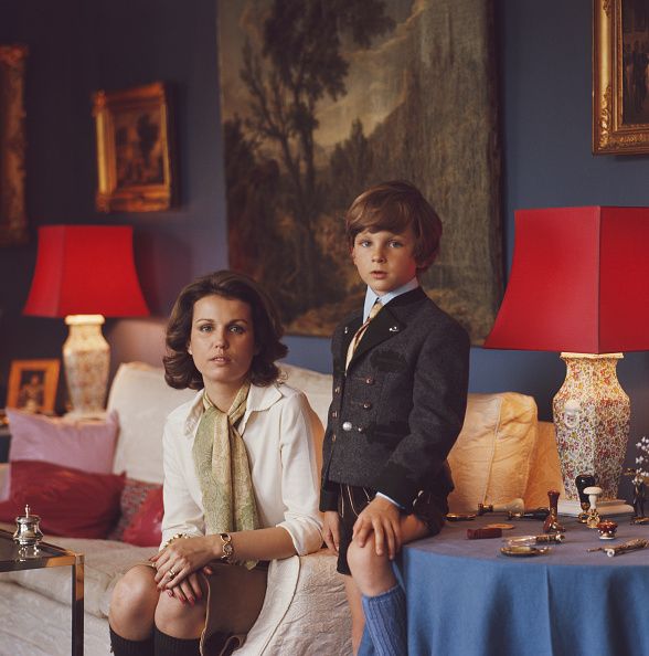 ' Gabriela Zu Sayn Wittgenstein Sayn ' By Slim Aarons Oversized C Type