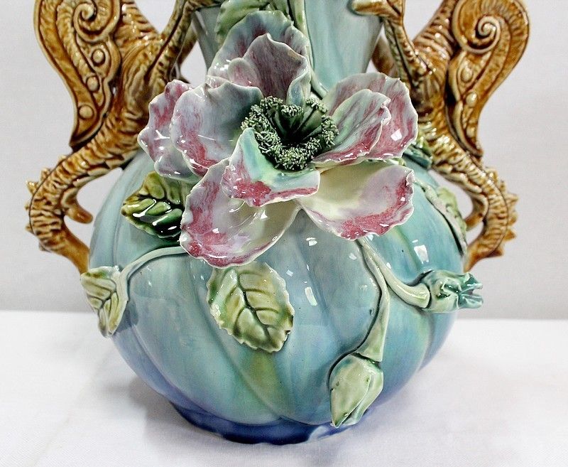 photo buy Barbotine Garnish, Art Nouveau, 1900