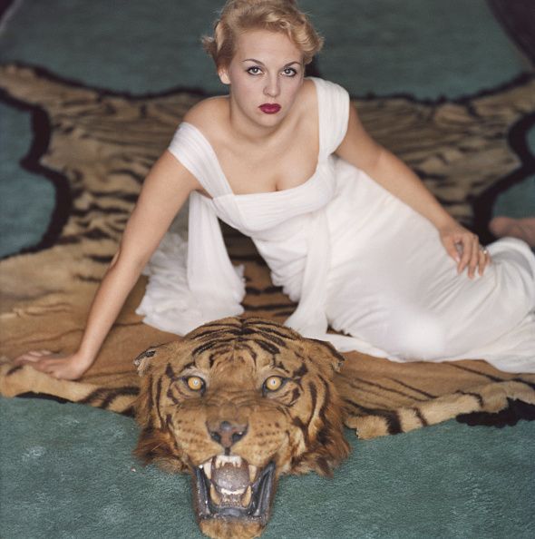 ' Beauty And The Beast ' By Slim Aarons Oversized C Type