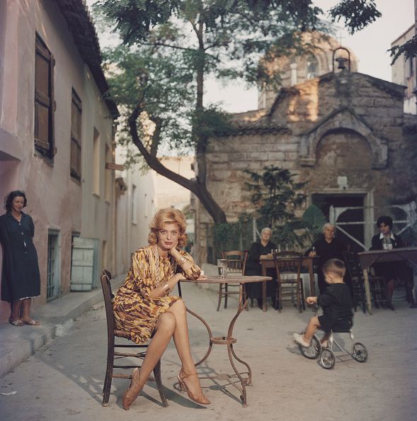 ' Melina Mercouri ' By Slim Aarons Oversized C Type
