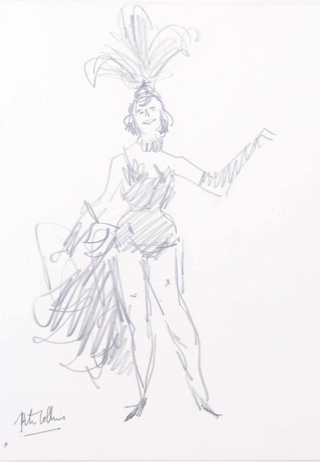 Peter Collins Arca,  Theatre Ballet Street Performer (C.1980)