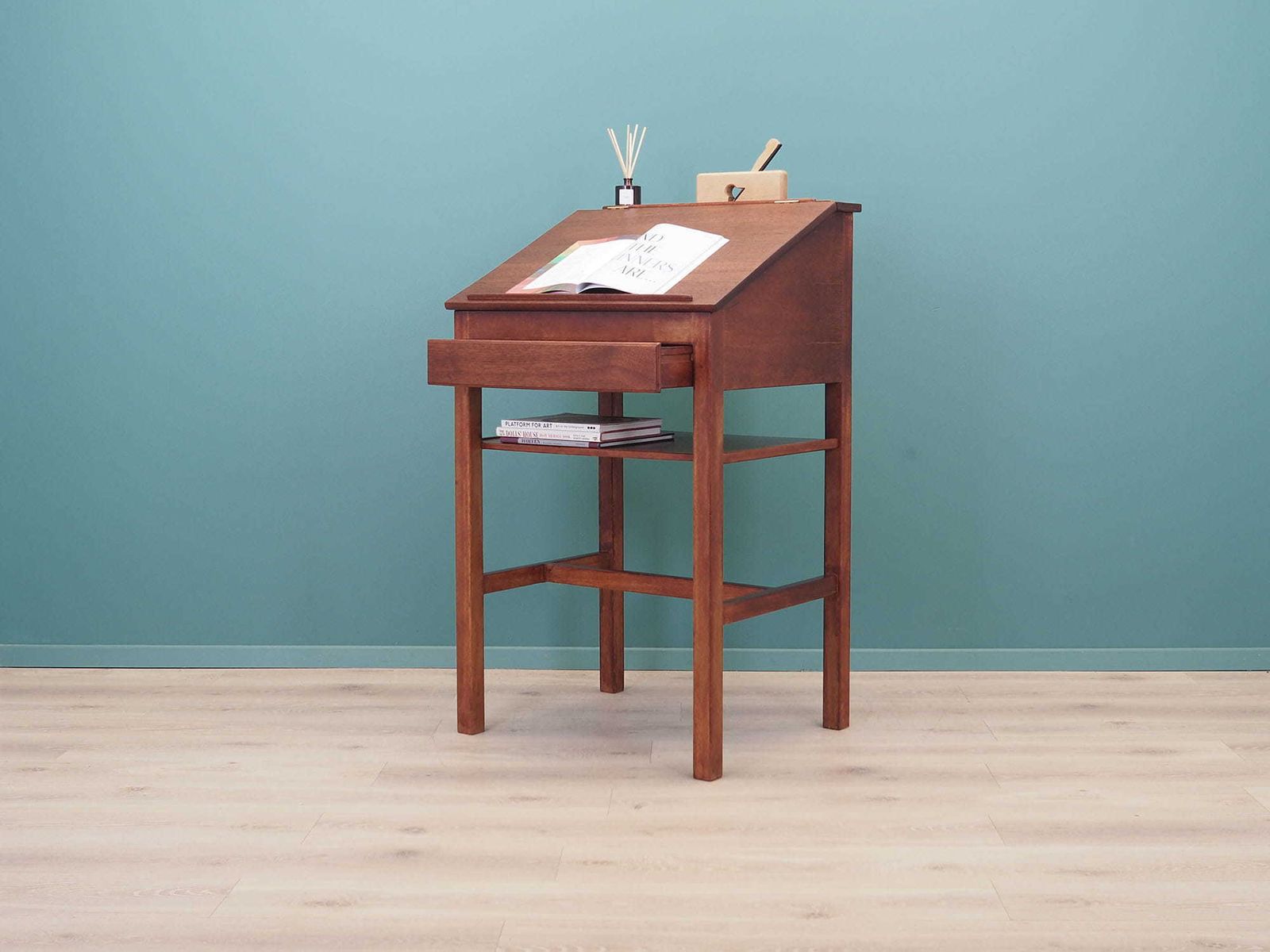 Mahonie Secretaire, Deens Design, Jaren 1960, Gemaakt In Denemarken photo Meubels