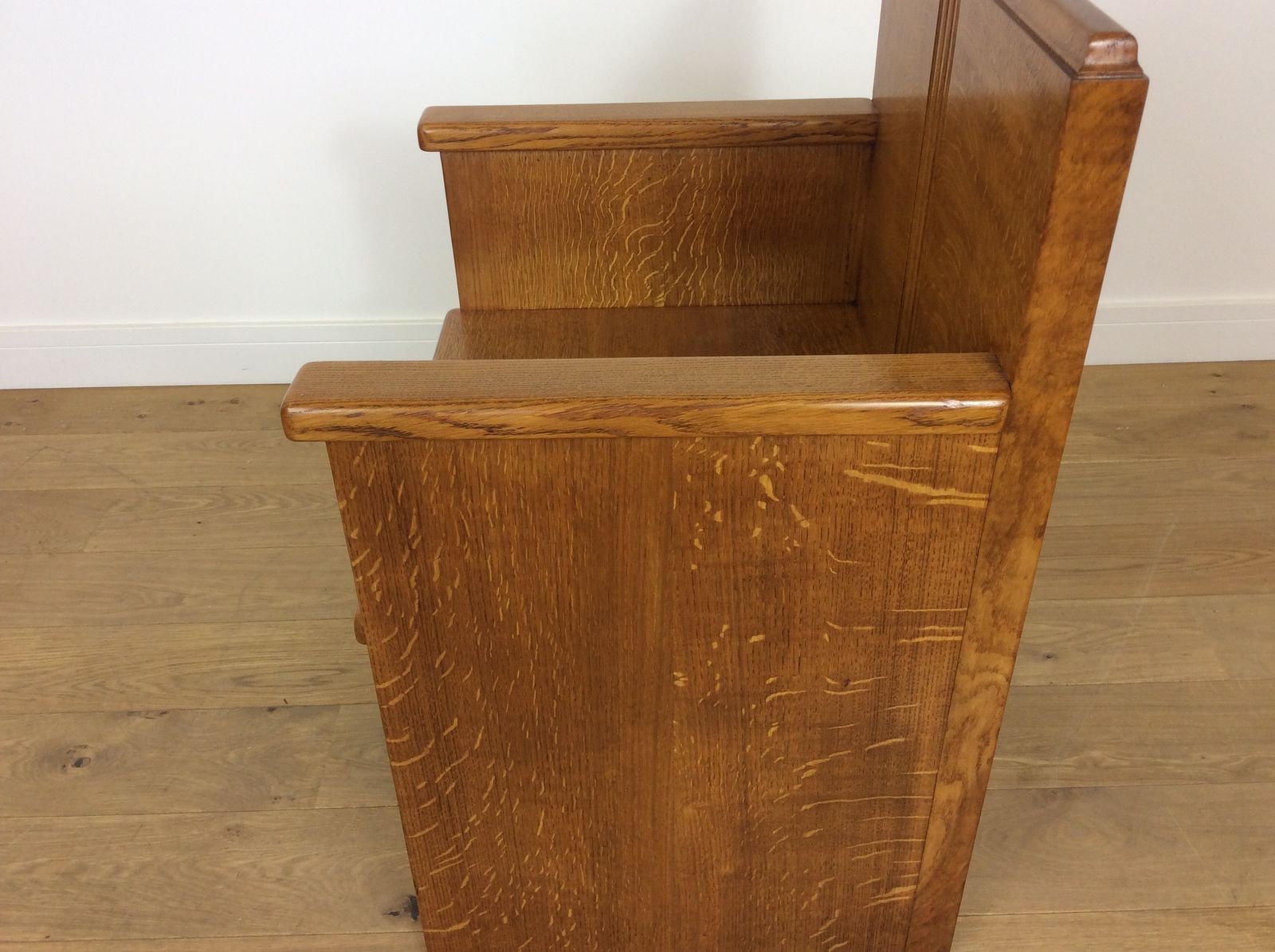 Furniture Art Deco Chairs Solid Oak From The Seafarers Mission Southampton photo