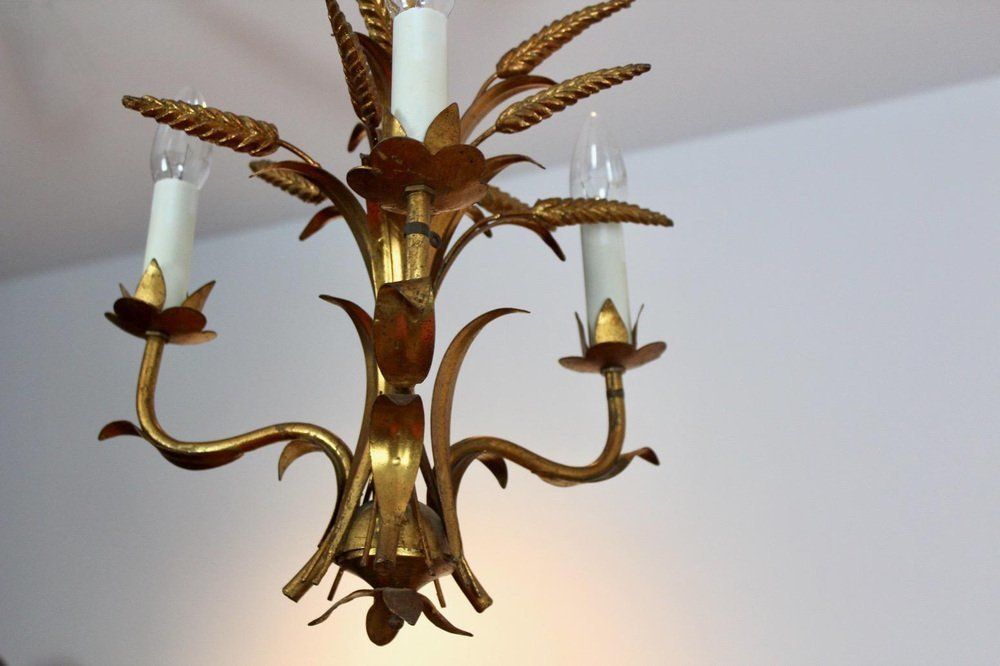 Wheat Sheaf Chandelier By Hans Kögl photo 2044.64