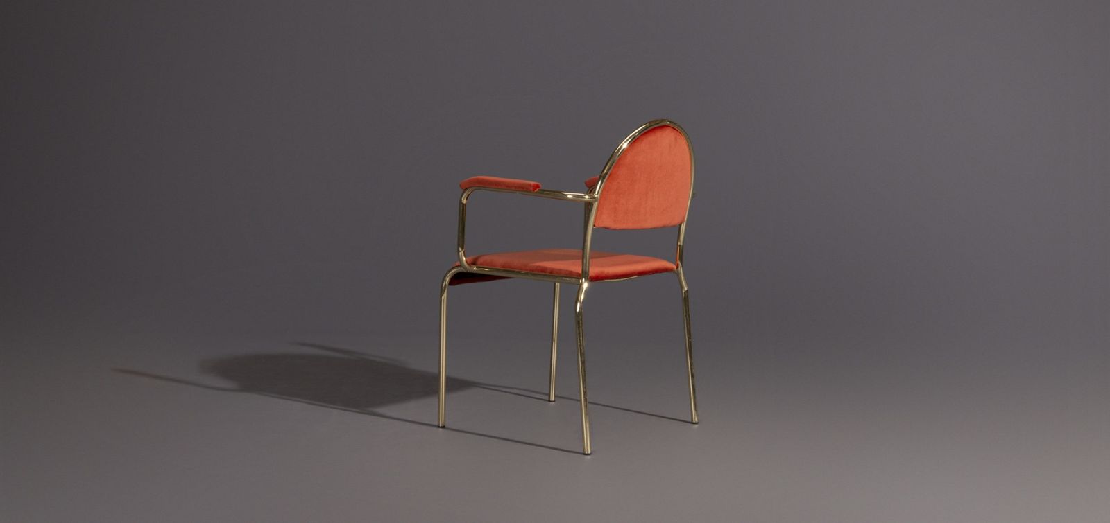 Hollywood Regency Chairs In Volterra 42, With Armrests photo vinterior