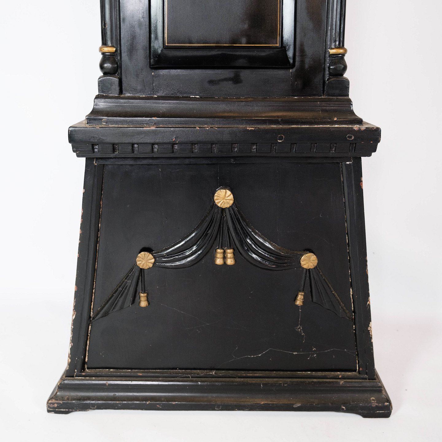 Bornholm Watch Of Black Painted Wood photo 950.0