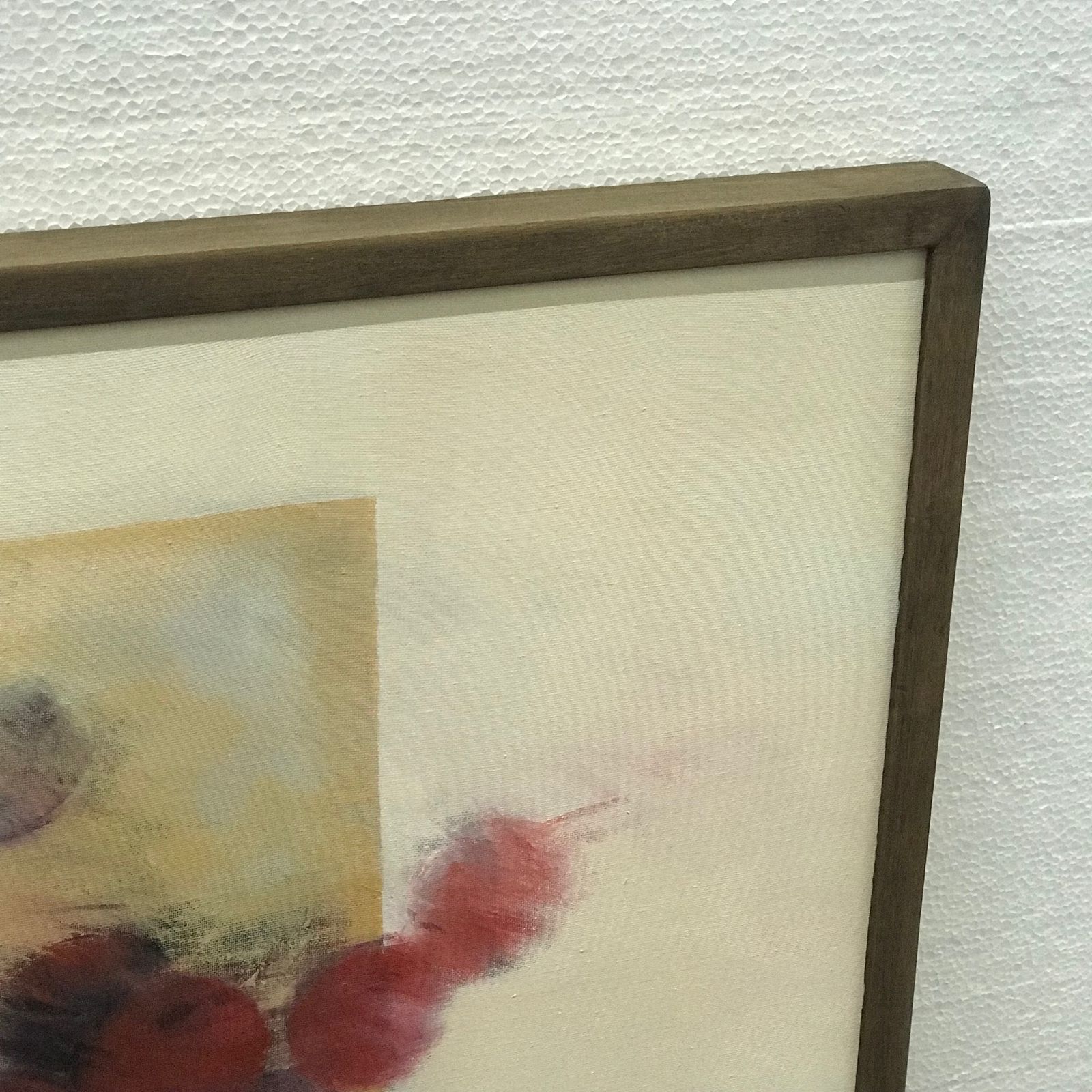 Contemporary Mixed Media Painting On Canvas With Frame photo Art