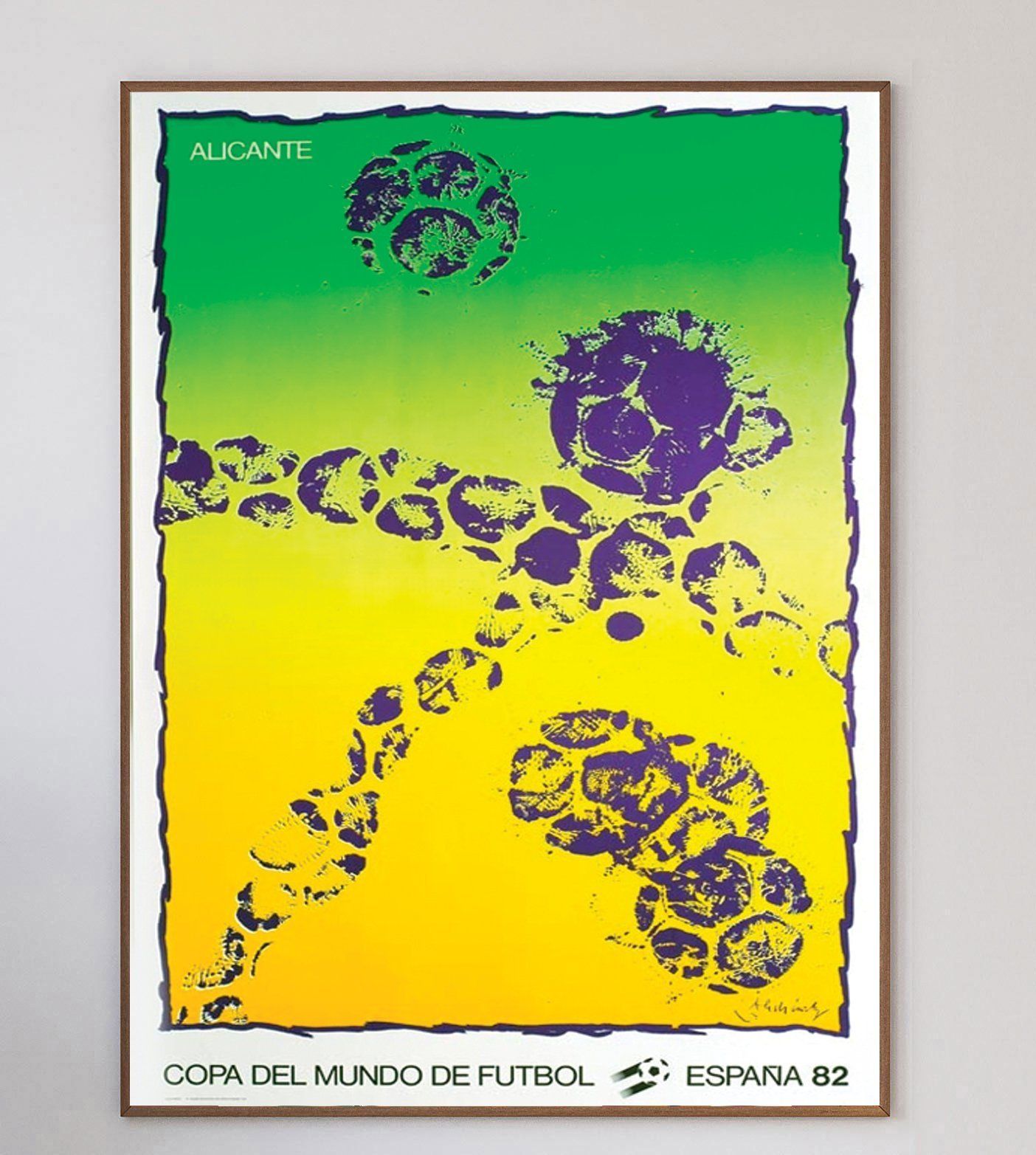 1982 World Cup Spain Complete Set Of 15 Original Vintage Poster photo Art