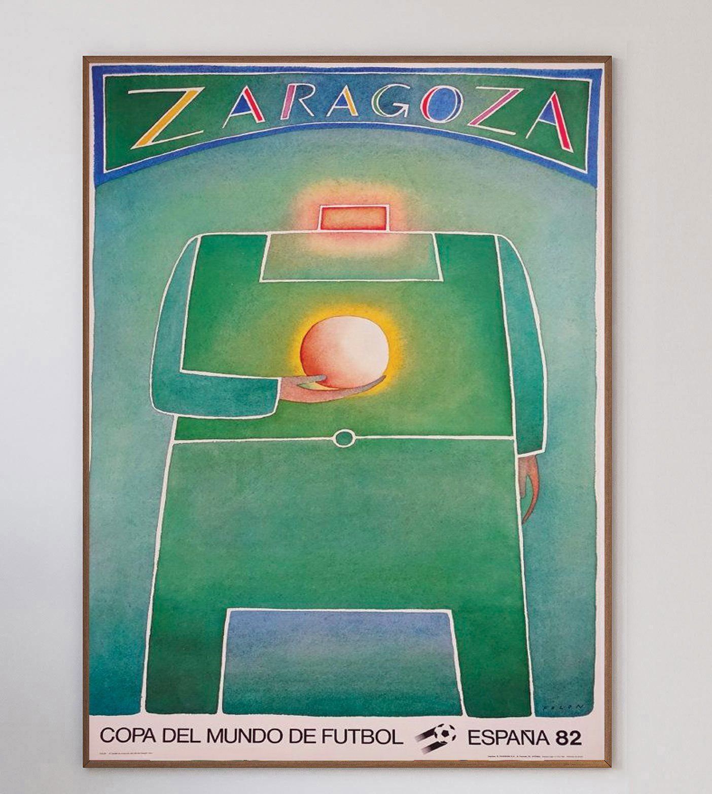 photo vintage 1982 World Cup Spain Complete Set Of 15 Original Vintage Poster