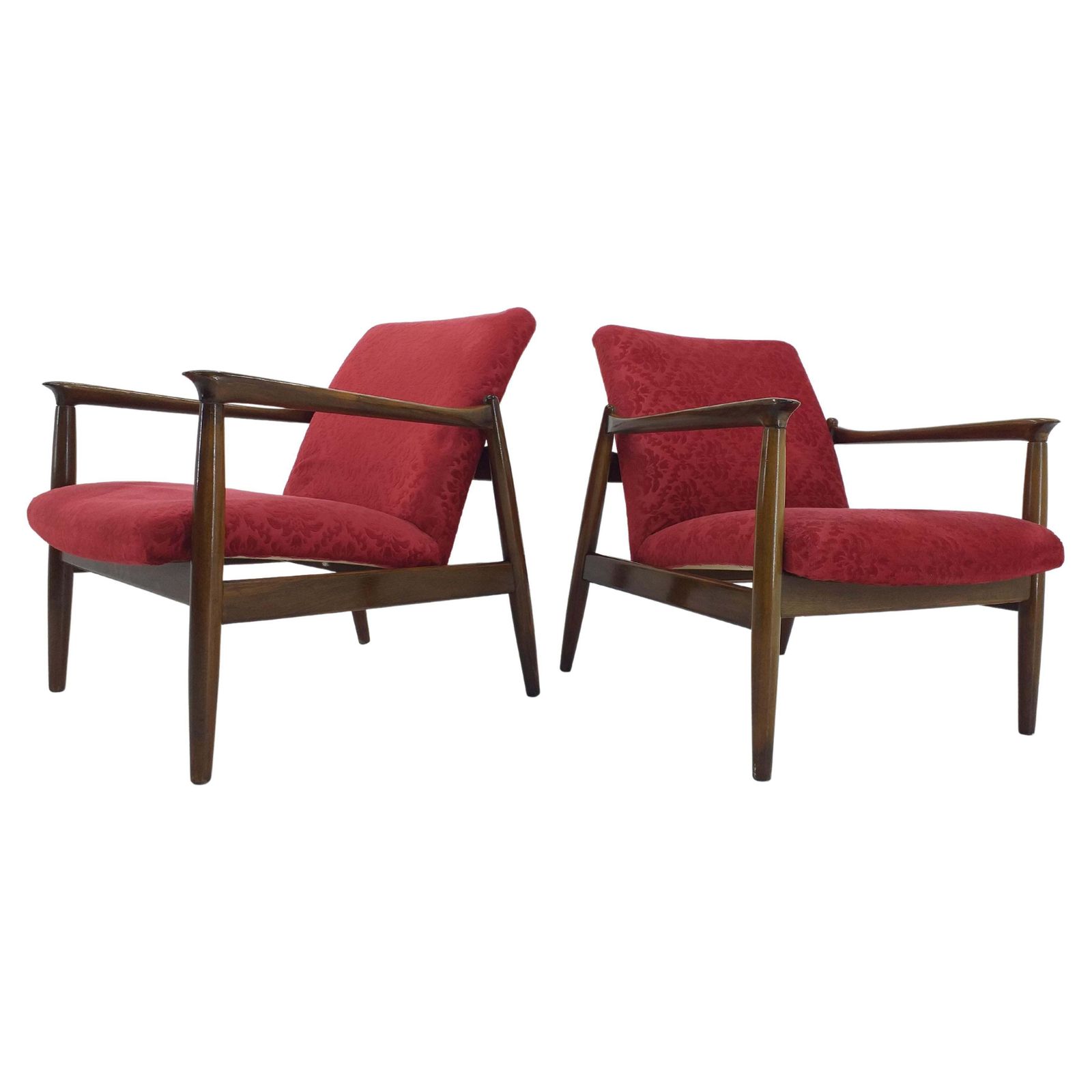 Pair Of Midcentury Armchairs, Edmund Homa, 1960s