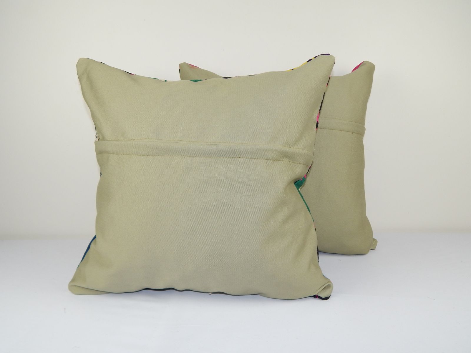 Turkish Kilim Cushion Covers, Set Of 2 50x50 Cm photo Textiles