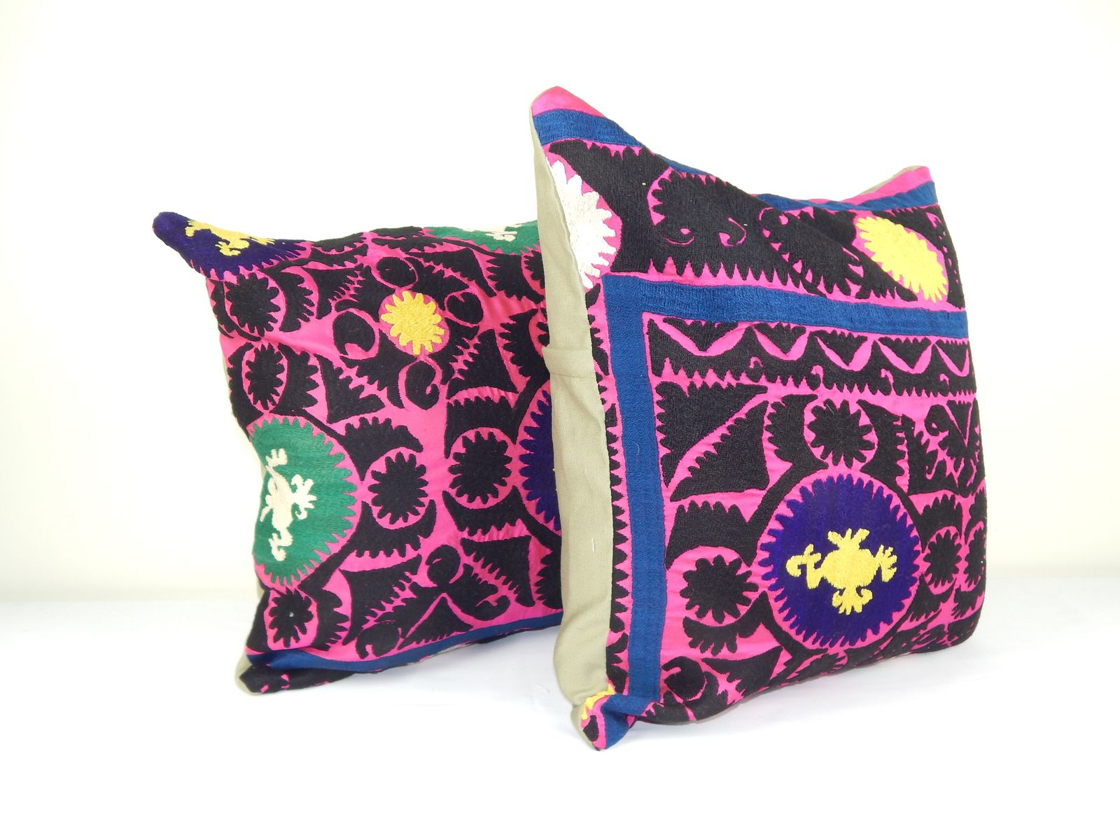 Turkish Kilim Cushion Covers, Set Of 2 50x50 Cm photo for sale