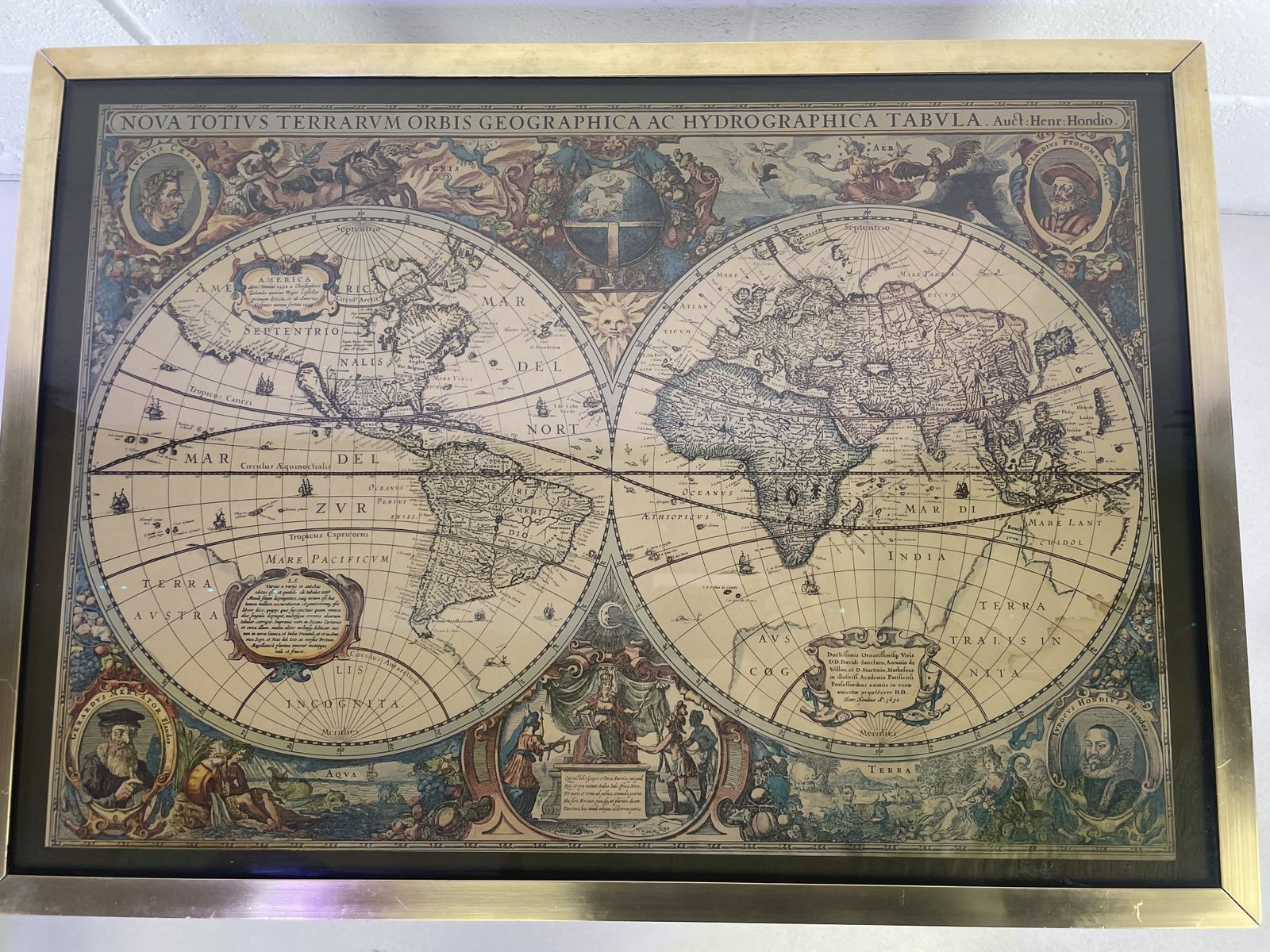 Campaign Style Nest Of Map Tables photo for sale