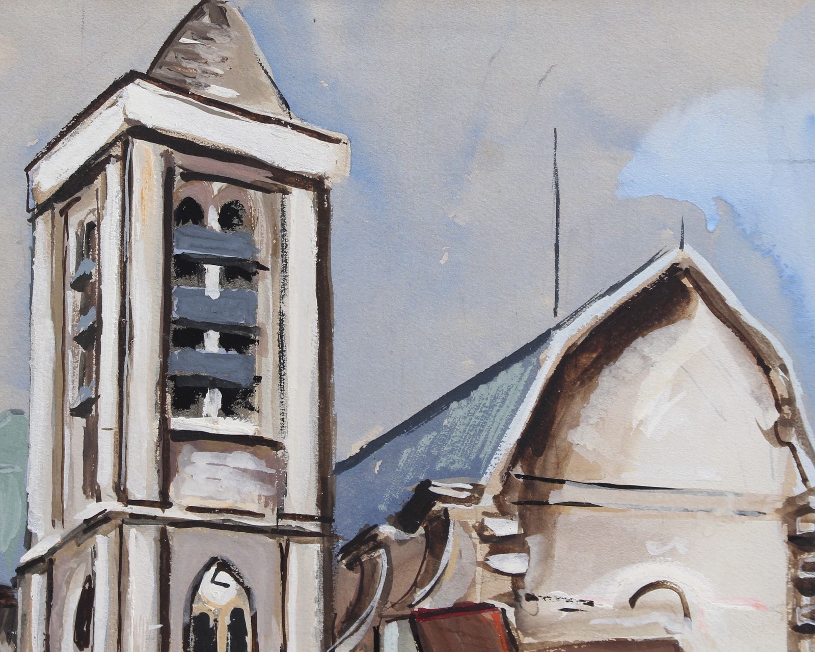'Church Of Saint Nicolas Du Chardonnet In Paris' By Lucien Génin (Circa 1930s) photo 1600.0