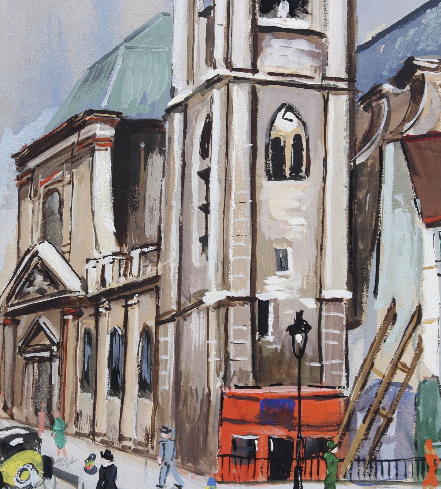 photo furniture 'Church Of Saint Nicolas Du Chardonnet In Paris' By Lucien Génin (Circa 1930s)