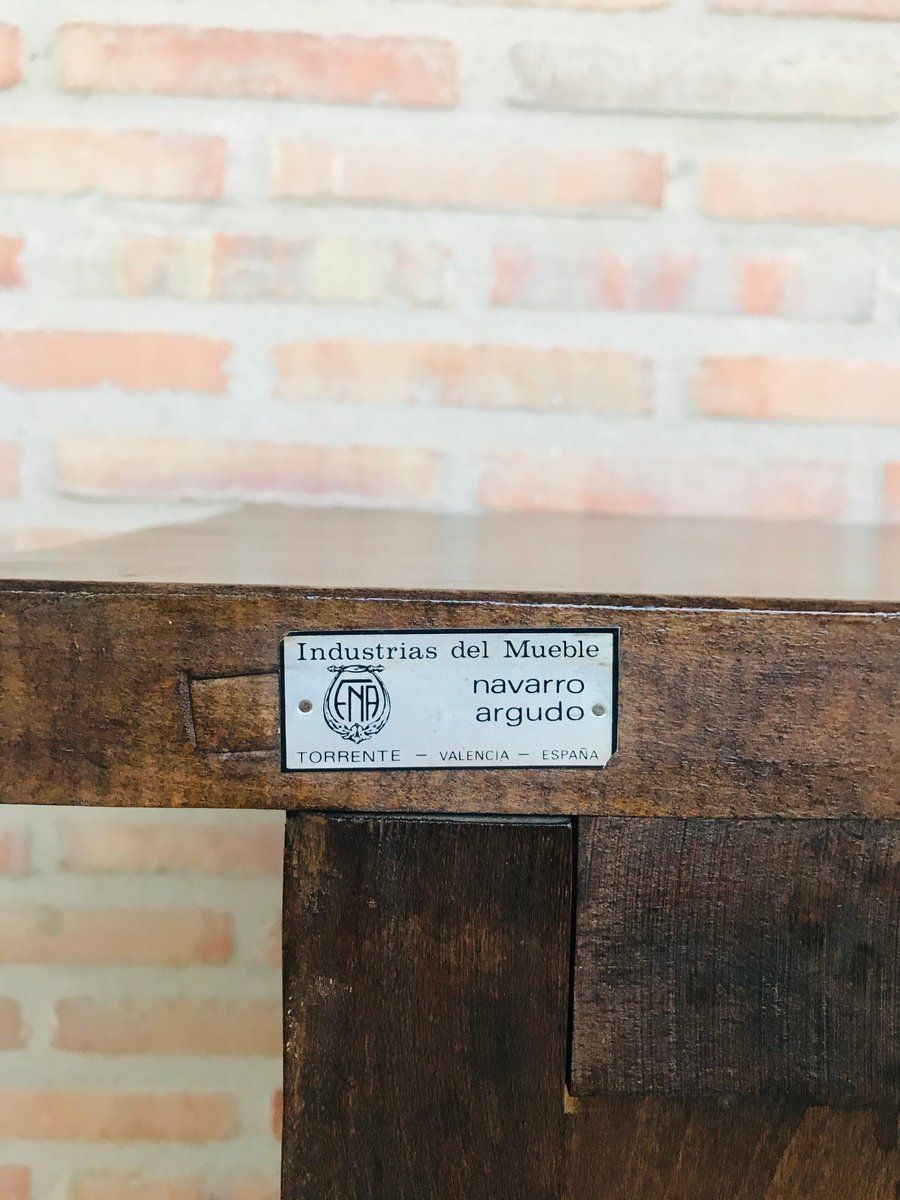 Furniture Antique Spanish Carved Walnut Chest Of Drawers photo