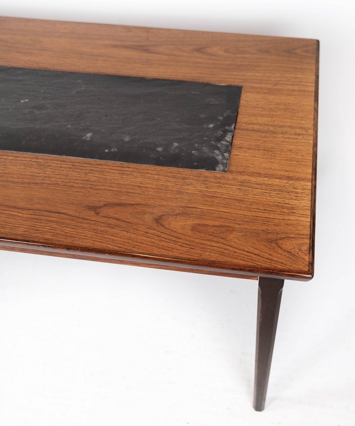 Coffee Table In Rosewood With Slate Of Danish Design From The 1960s photo Furniture