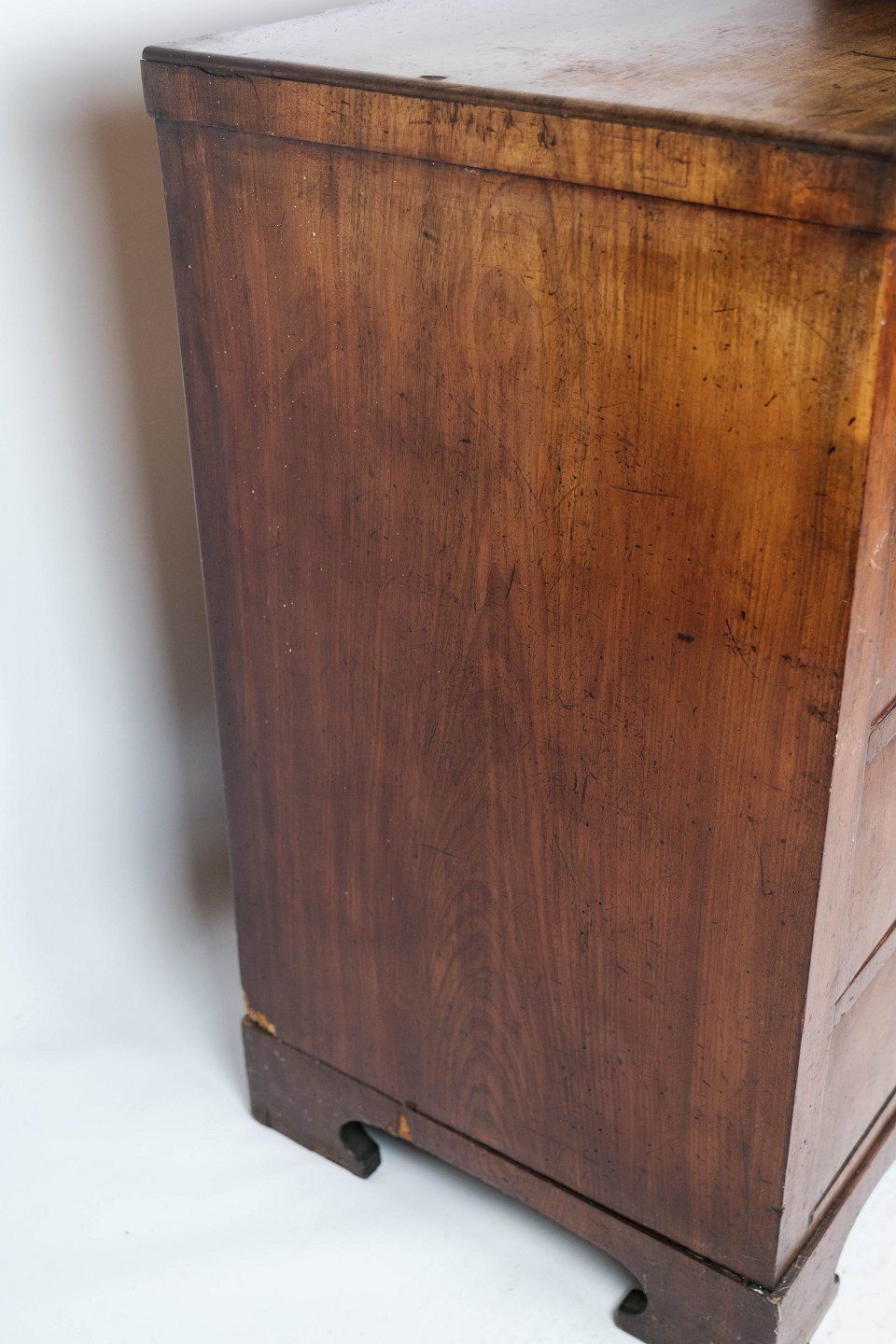 Late Empire Chest Of Drawers With Four Drawers Of Mahogany, From The 1840s. photo buy