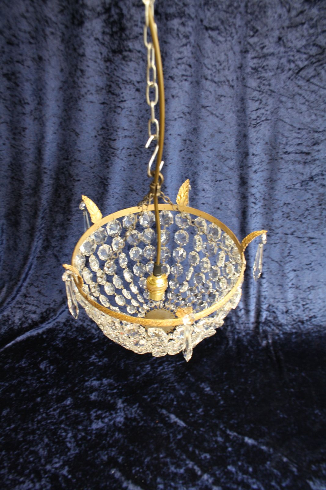 Early 20th Century Bag Chandelier photo vinterior